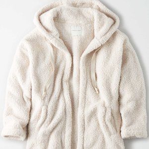 American Eagle Sherpa Fuzzy Hooded 